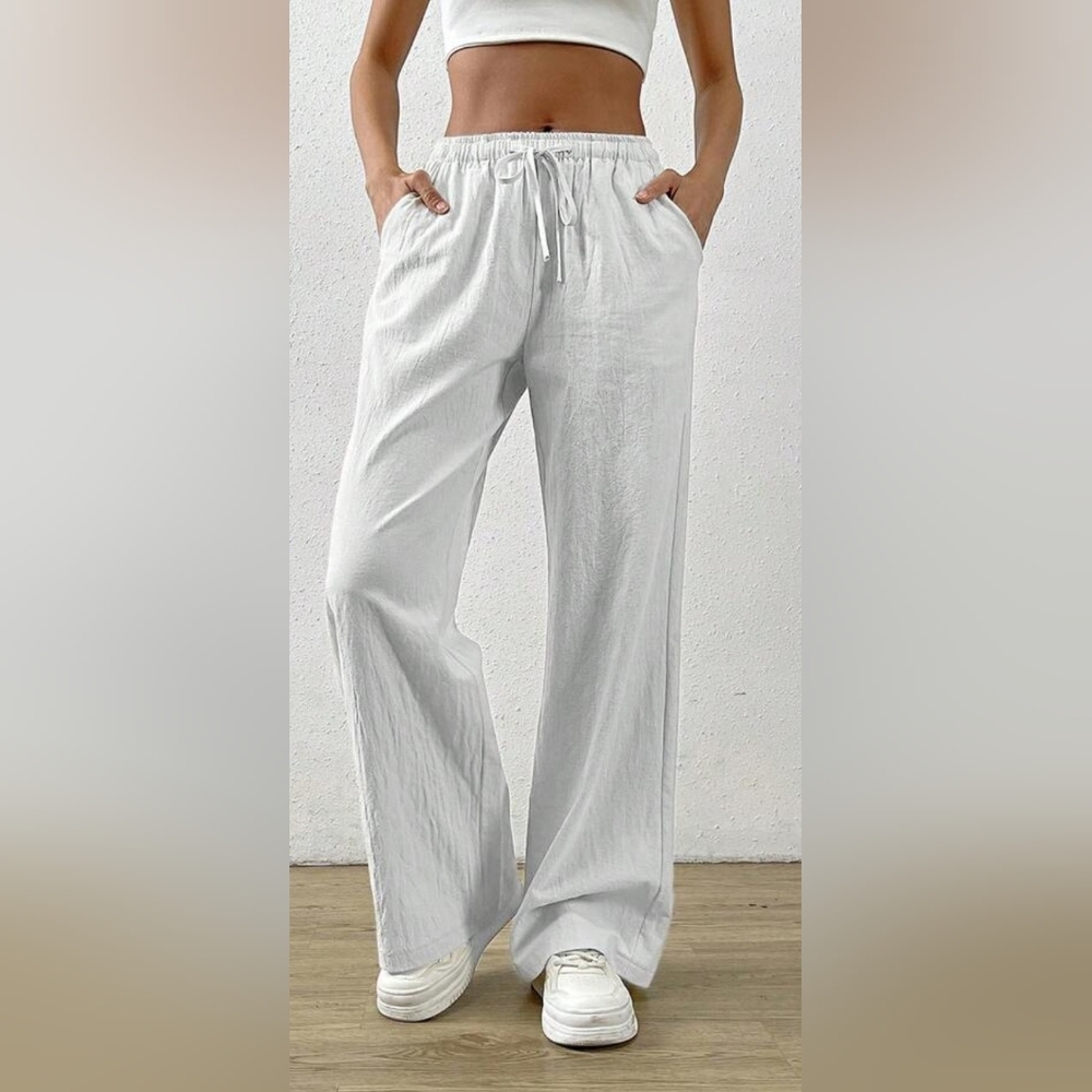 SHEIN | EZwear Lilac Drawstring Waist Pants | Size XS